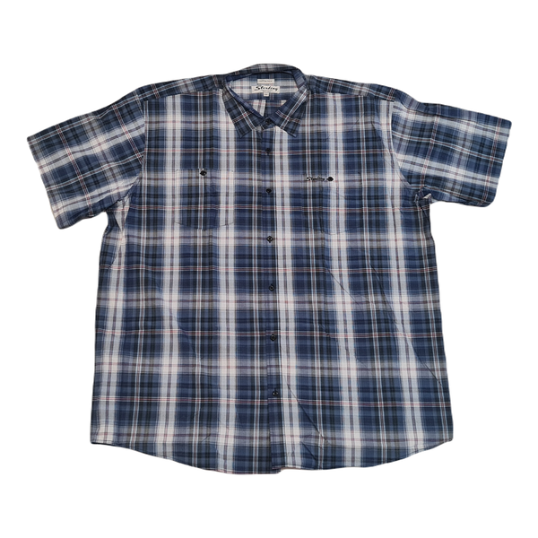 Sterling Check Shirt Blue/Navy/Red image