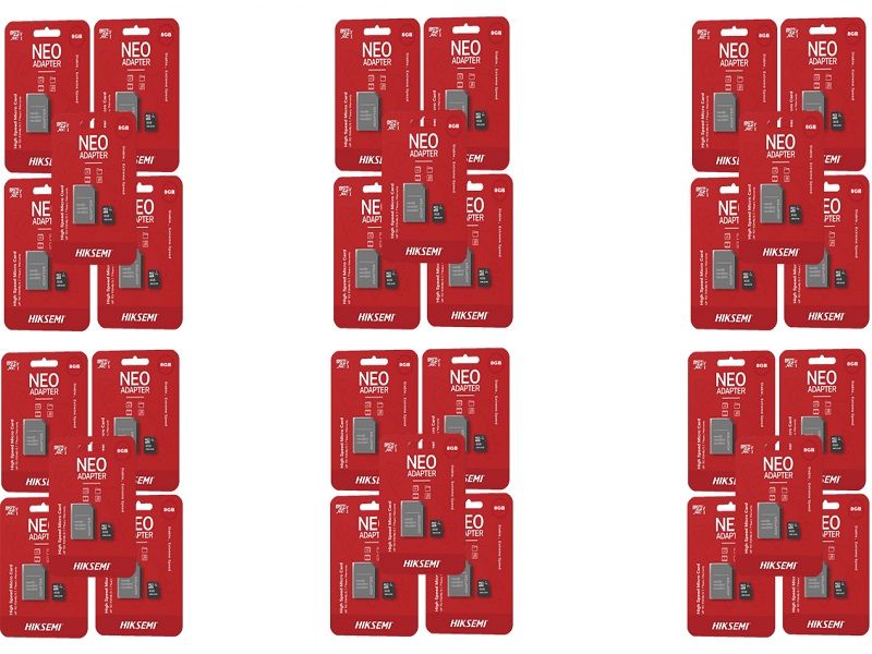 HIKSEMI NEO Adapter 8GB MICRO SD Card (Pack of 30)