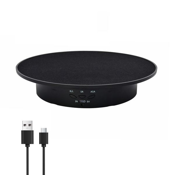 20cm Electric Turntable, Rotating Display Turntable, 360 Degree Turntable