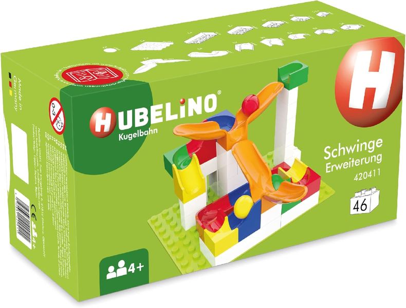 Hubelino Marble Run - Cradle Chute Expansion (46 pcs) 420411