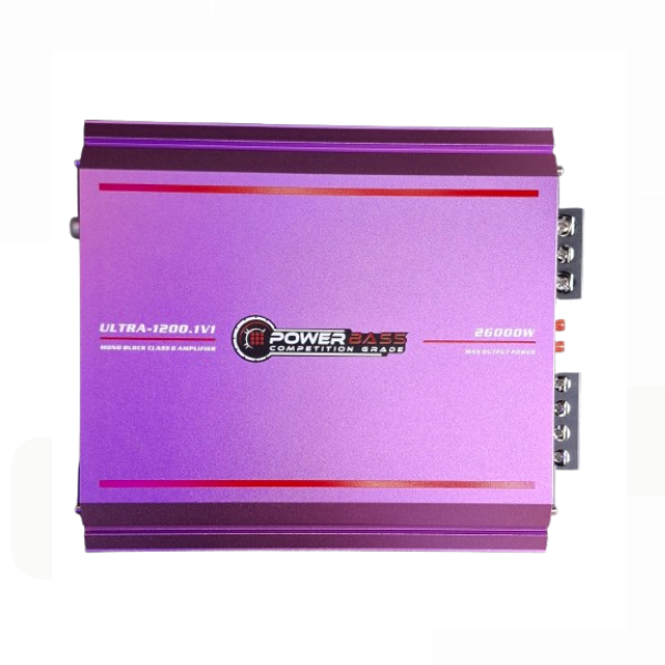 Powerbass Class D ULTRA-1200.1V1 26000W Mono Block &amp; OMS 500W TWEETERS