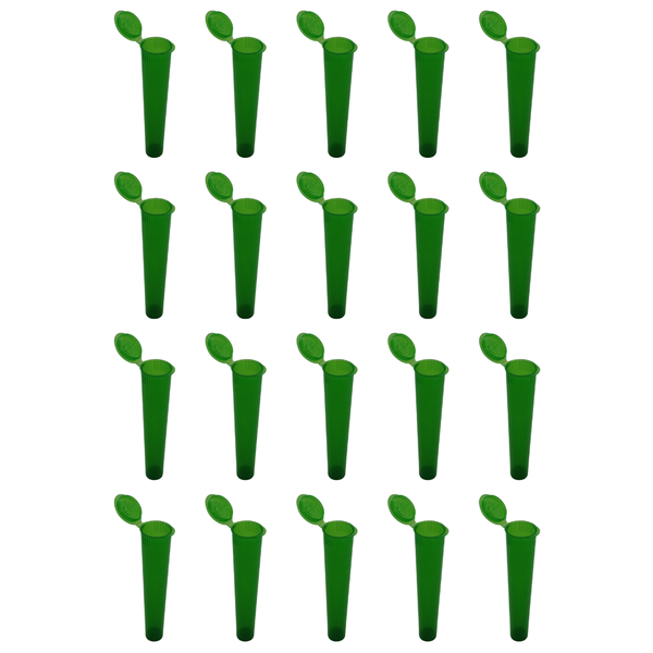 Joint Container Transparent Green 116mm - Pack of 20