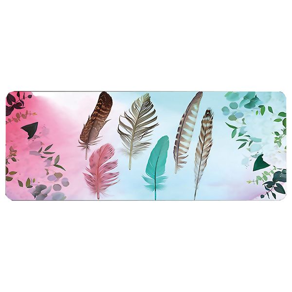 X-Large Gaming Mouse Pad Anti-Slip Base Extended Mouse Mat – Feather