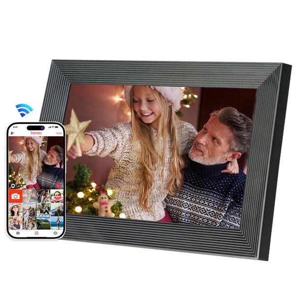 HD WiFi Digital Photo Frame, 10.1" 16GB Touchscreen