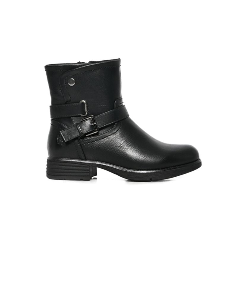 Liza Ladies Leather Black Boot | Shop Today. Get it Tomorrow ...