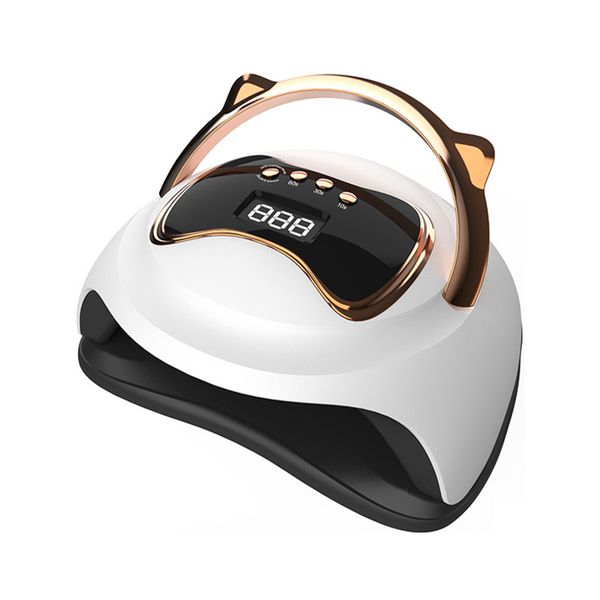 120W Portable Nail UV Lamp Curing Light with LCD Display &amp; Auto Sensor