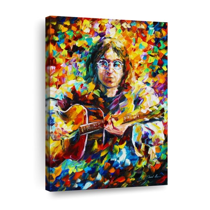 Canvas Art - John Lennon Palette Painting Canvas Print Wall Art D cor ...