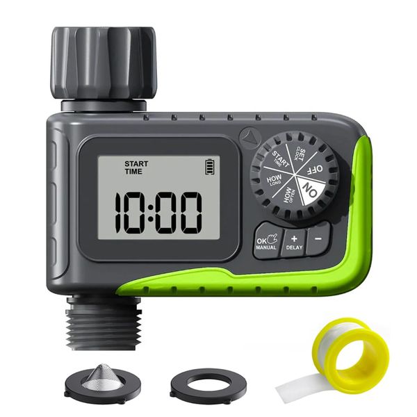 Sprinkler Timer LCD Display Smart Garden Water Irrigation with 3 Modes