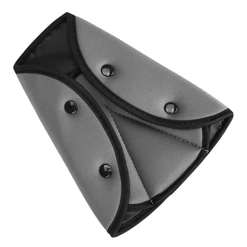 4-Pack Seat Belt Adjusters - PU Leather Shoulder Strap Clips For - View #4