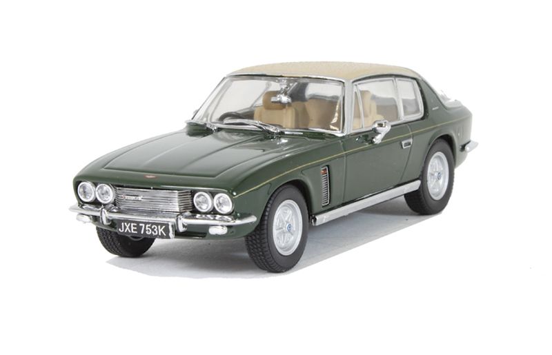 Jensen Interceptor MkIII Oakland Green / Tan Collectors Model Car - JI008
