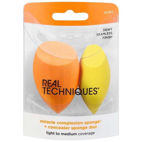 Real Techniques Miracle Complexion &amp; Concealer Makeup Sponge Duo pack