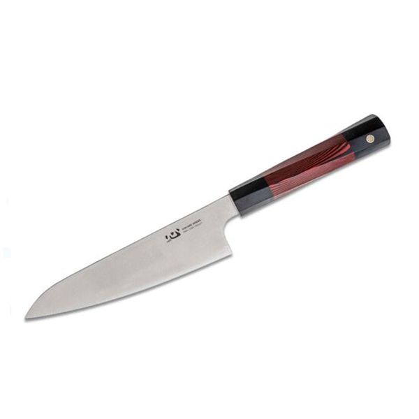 Bestech XC104 G10 Red&amp;Black Handle Chefs Knife
