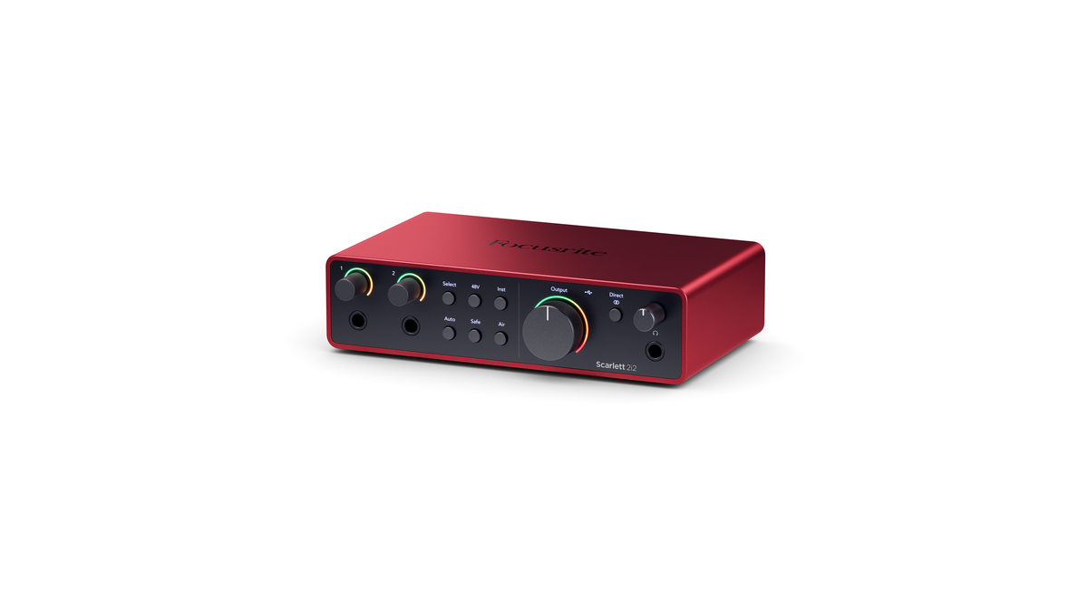 Focusrite Scarlett 2i2 4th Generation Audio Interface | Shop Today