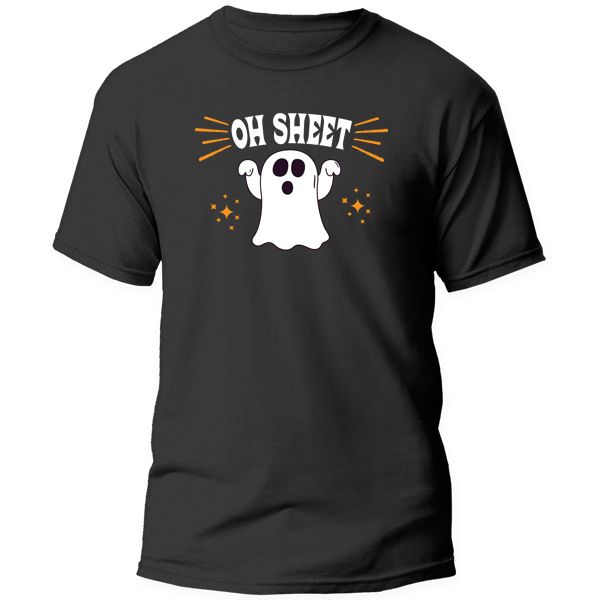 Halloween T-Shirt Printed - Oh Sheet