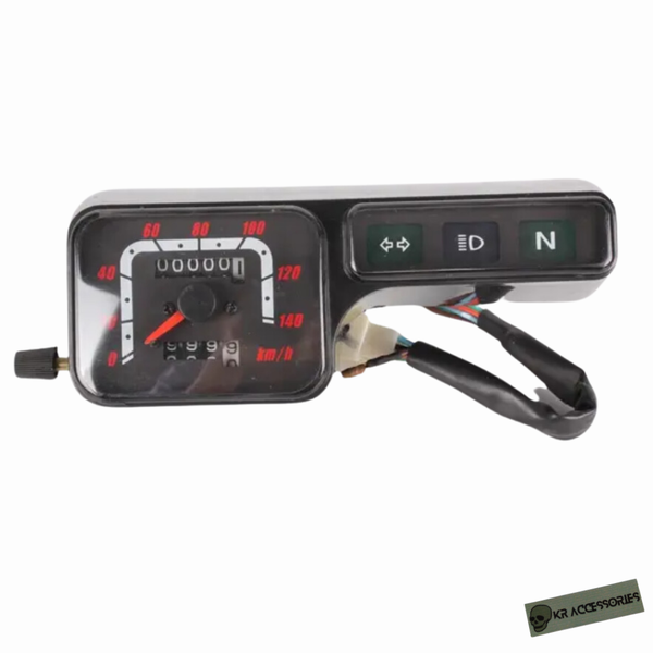 Aftermarket Motorcycle Speedometer XR Design (12V)