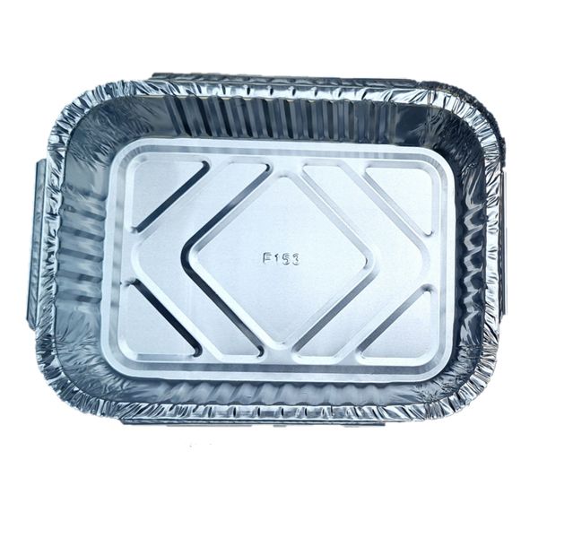 Aluminum Foil Containers with lids 23 x 14cm - Pack of 15