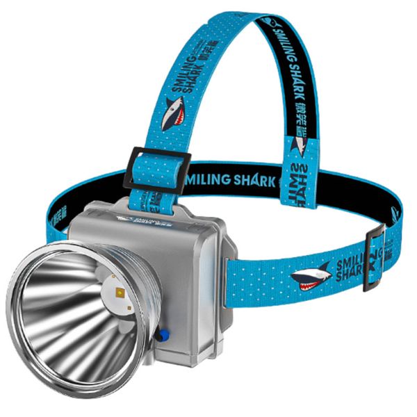Smiling Shark 6000 Lumens Super Bright LED Headlamp Torch Rechargeable-8011