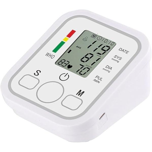Blood Pressure Monitor Automatic Voice Upper Arm Bp Cuff for for Home Use