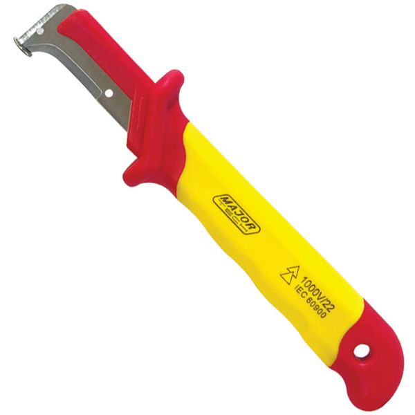 Major Tech 38mm Curved Blade 1000V Stripping Knife (VSKN013S)