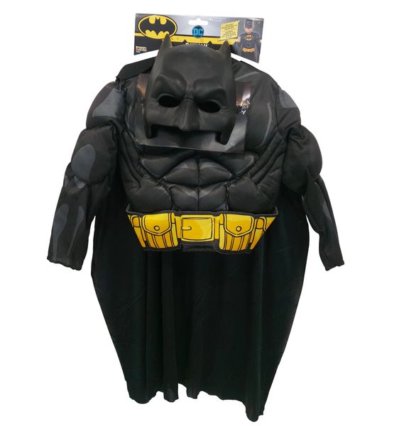 Batman Muscle Top with Cape &amp; Mask