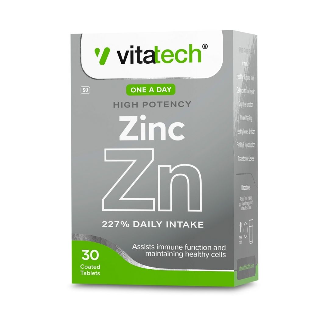 VITATECH Zinc 30 Tablets | Shop Today. Get it Tomorrow! | takealot.com