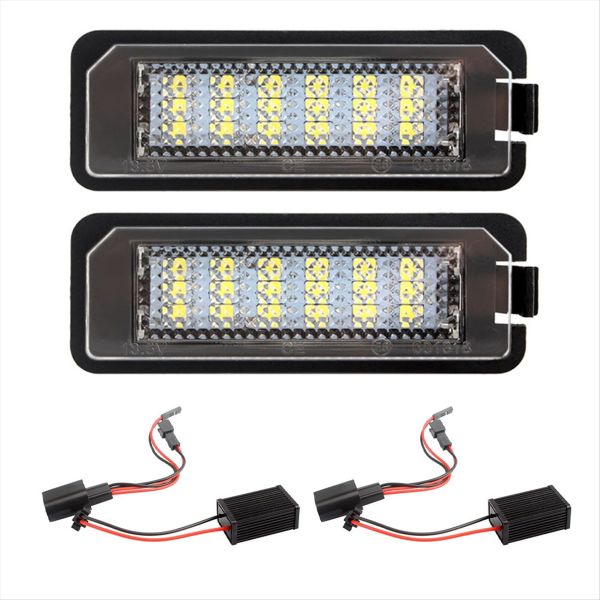 for Passat B6 Cc Seat Leon Altea Led License Compatible with Universal