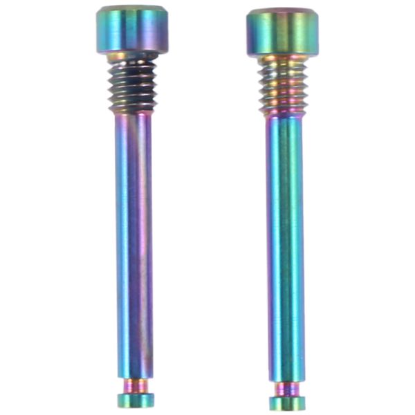 Bicycle Disc Brake Pad Threaded Pin Inserts Screw -Dazzle Color