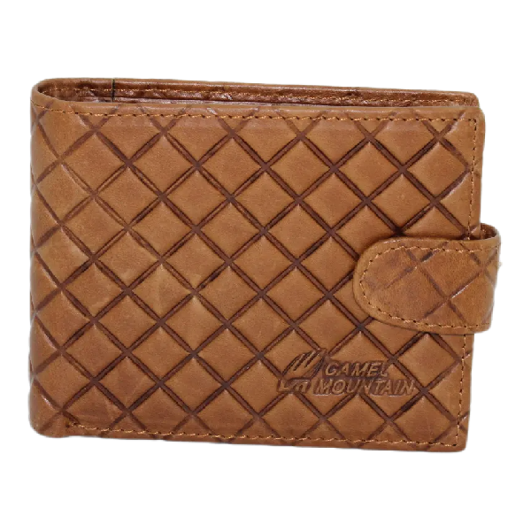 Men's Genuine Leather Bifold Wallet For 7 Cards