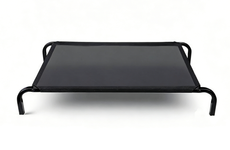 Elevated Bed Pets Durable Dog Bed Washable 122cmx70cmx20cm Black Breathable