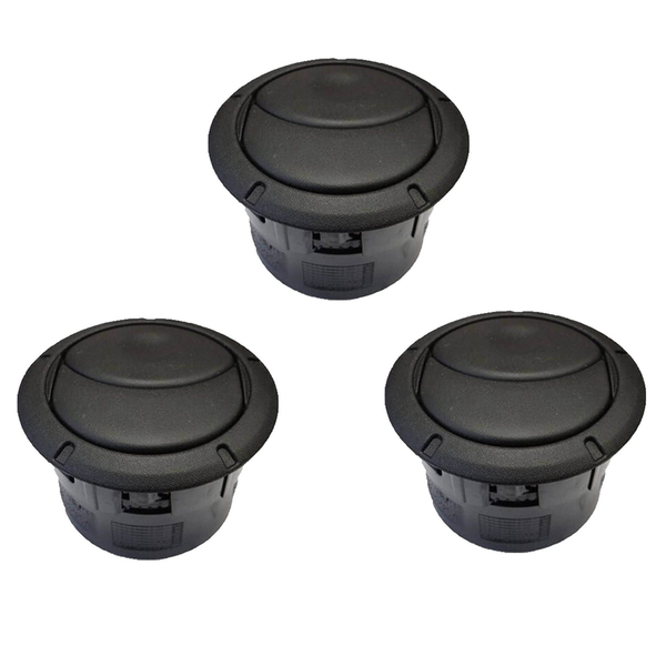 3X Dashboard Interior Air Vent Heater Grill Steering Cover
