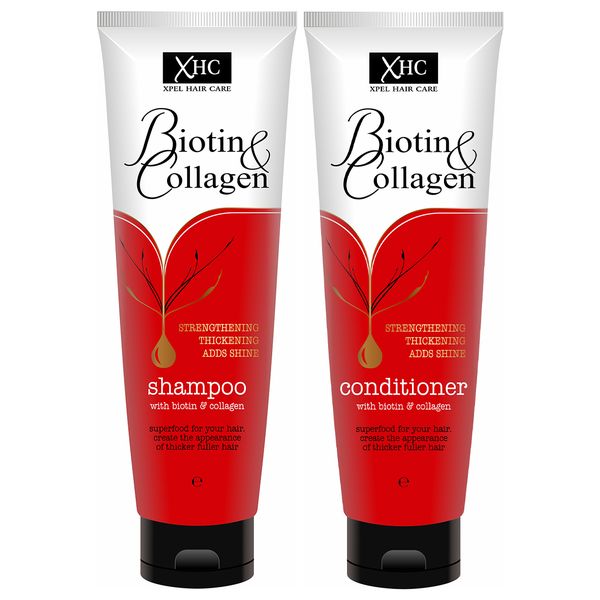 Xpel Hair Care Biotin &amp; Collagen Thickening Shampoo &amp; Conditioner