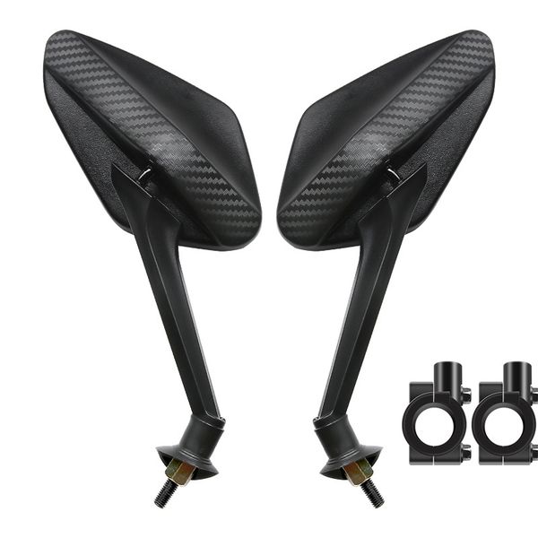Universal Motorcycle Mirror - Reinforced, Adjustable, with Mount