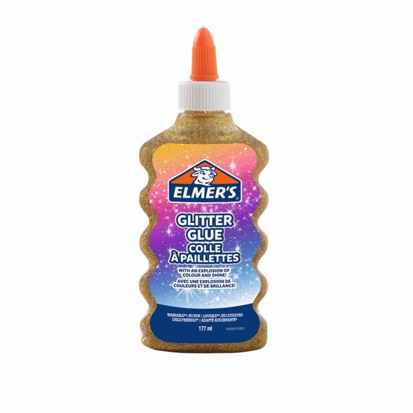 Elmers Glitter Glue gold 177ml