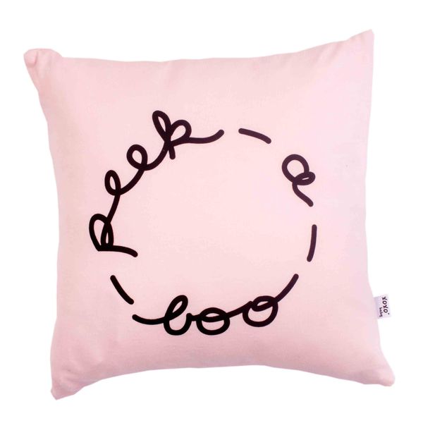 Xoxobaby - Scatter Cushion - Peek a Boo - Pink