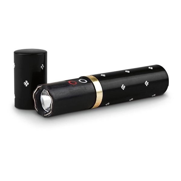 Mini Lipstick Self Defense Electric Shock Stun Gun With LED Flashlight
