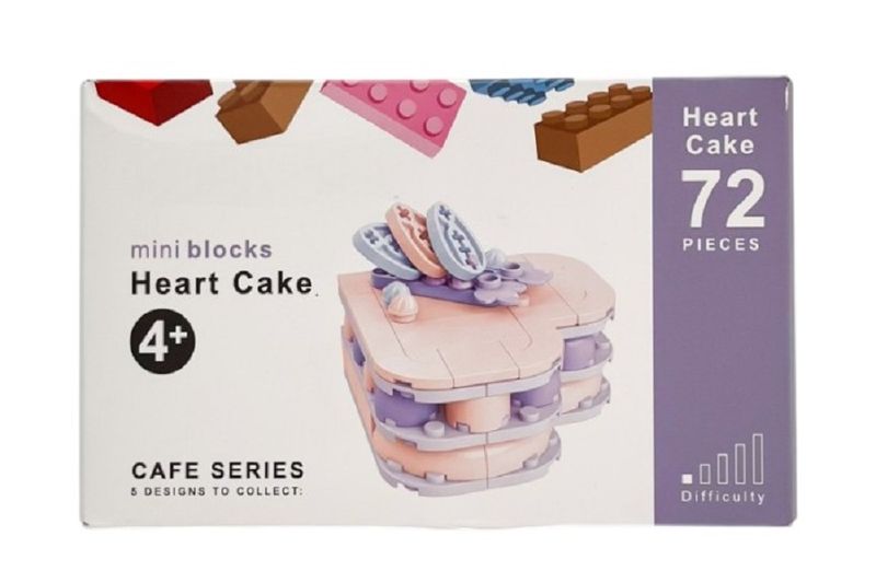 72-Piece Building Blocks Set 14.5 × 9 × 5 cm.