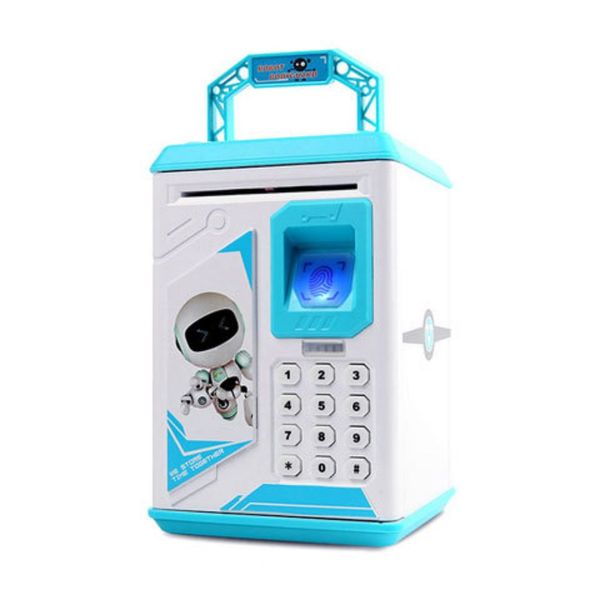 Children'S Piggy Bank With Cartoon Astronaut Design