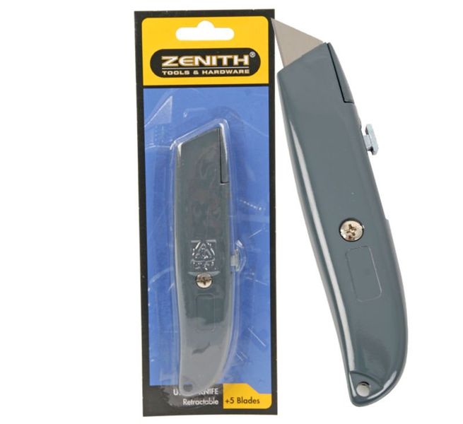 Bulk Pack x 2 Zenith Knife Trimming Retractable 5-Blade