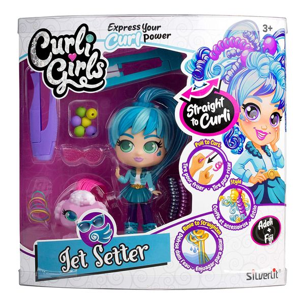 Curli Girls Doll With Pet - Parent