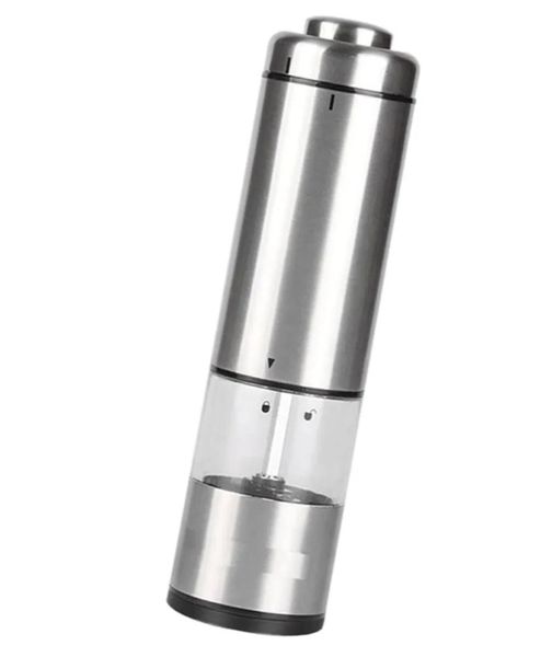 Electric Stainless Steel Salt And Pepper Grinder image