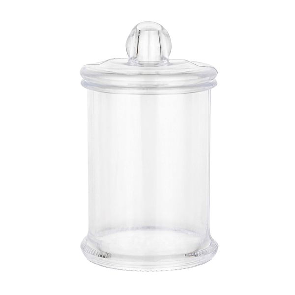 Cylinder Jar With Lid- Set Of 2