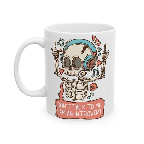 Dont talk to me I am an introvert - Mug