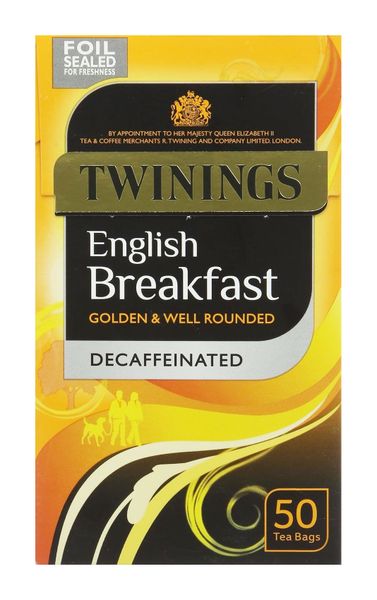 Twinings English Breakfast Decaffeinated 40 Teabags