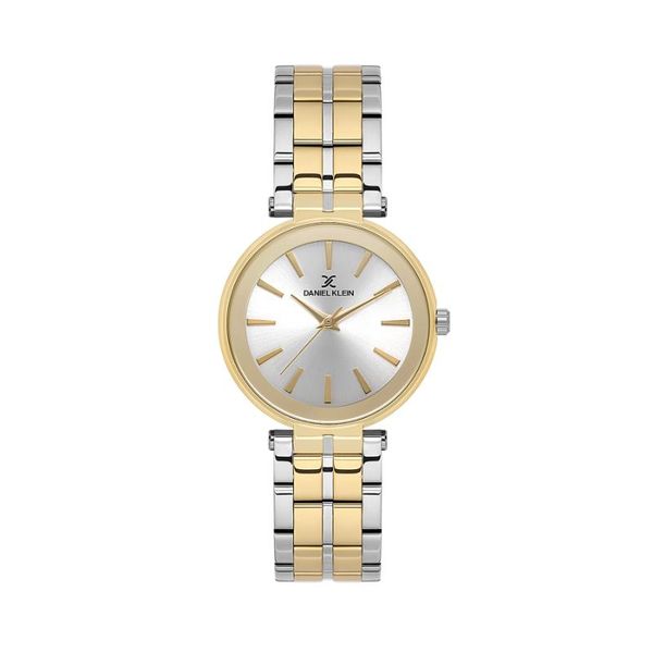 Daniel Klein-Womens Silver Stainless steel Strap Watch-DK113768-4