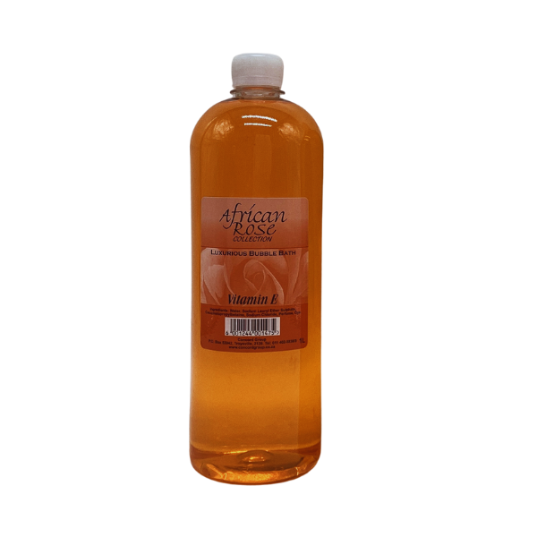 African Rose Collection Bubble Bath - Vitamin E - 1 Litre