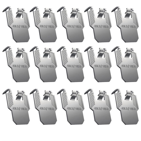 15Pcs Claw Picture Hangers For Drywall 40lb Capacity Each
