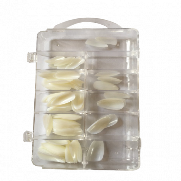 100 Piece White False Nails