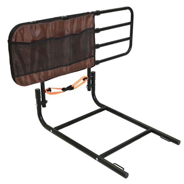 Safety Bedside Handrail Railing Punch-Free Bed Assist Railing for Elderly