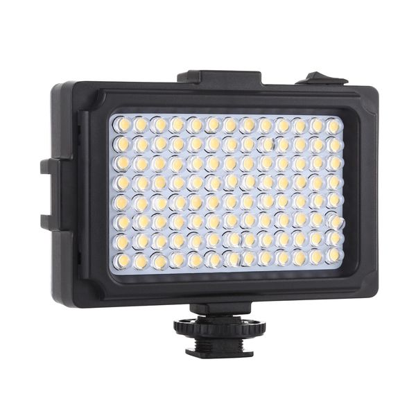 PULUZ Pocket Vlogging Light with Orange Filter for Cannon, Nikon, DSLR