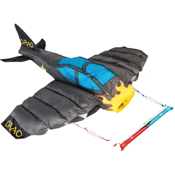 Orao 3D Plane 180 Kids' Stunt Kite - Adventure Colours
